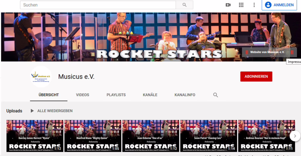 Musicus e.V. YouTube Channel